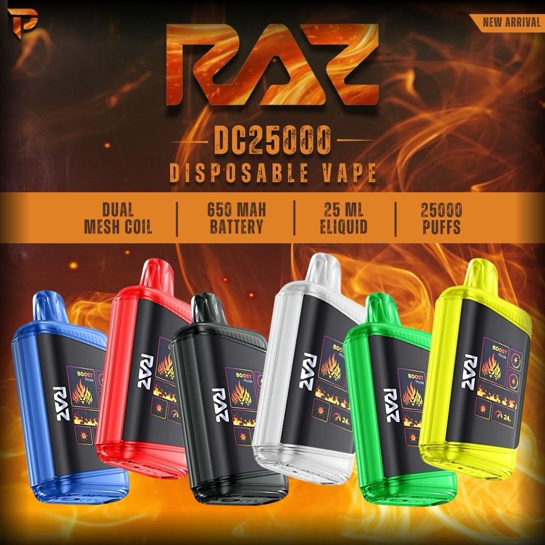 RAZ LTX 25K DC25000 disposable vape