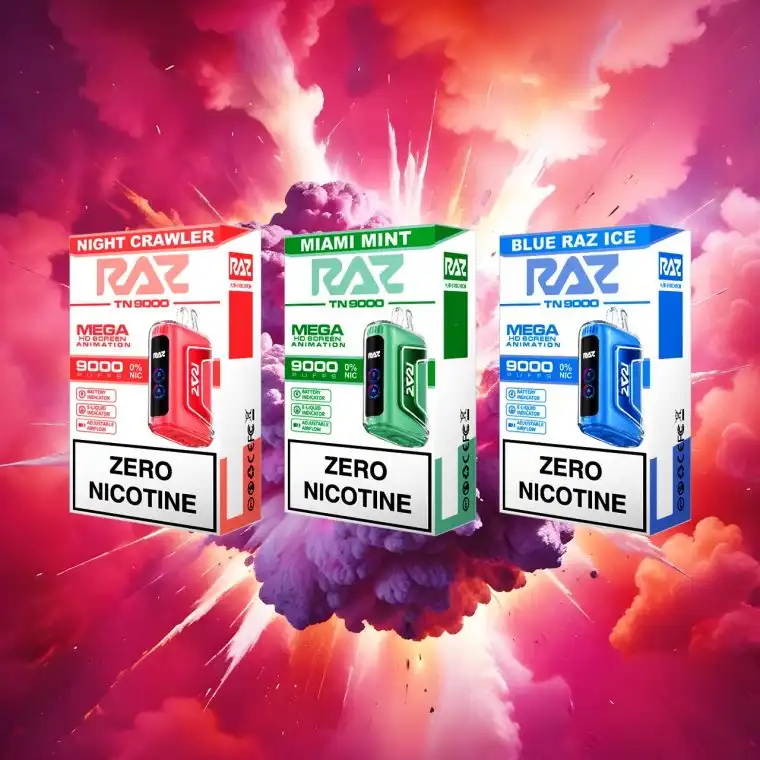 RAZ VAPE RAZ Zero Nicotine Vape Review