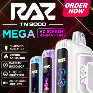 RAZ TN9000 disposable vape