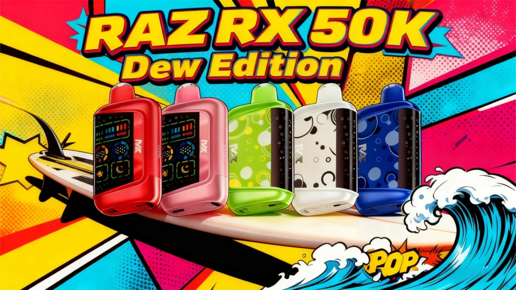 RAZ VAPE raz rx50k flavors