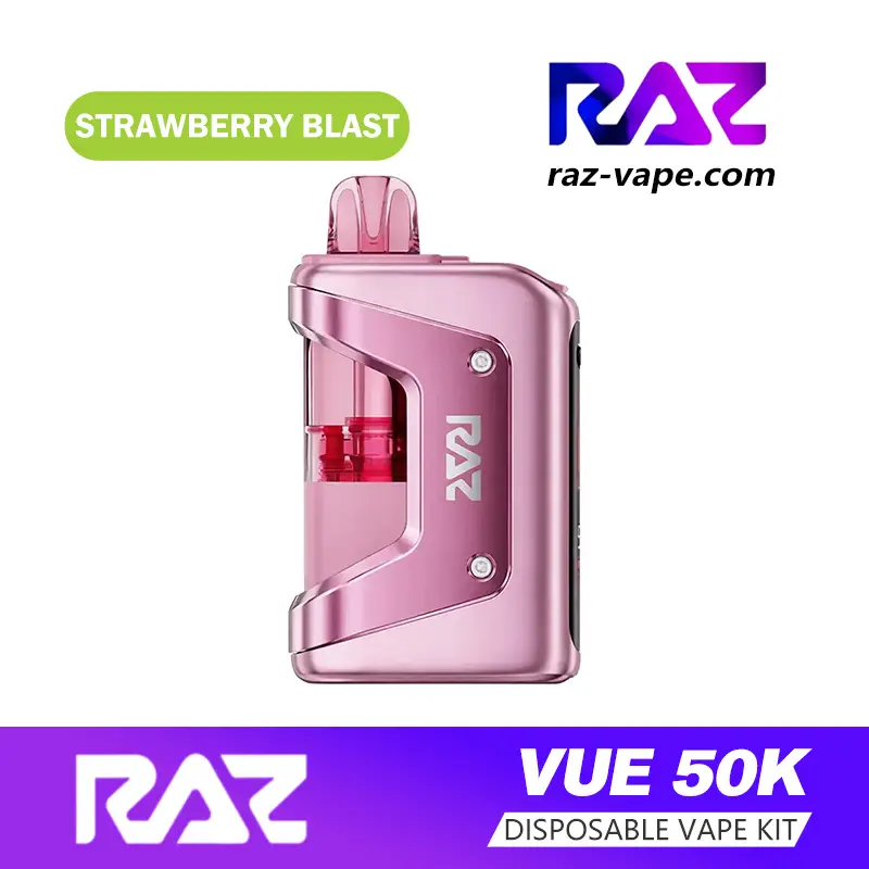 RAZ Strawberry Blast — VUE 50K kit disposable vape