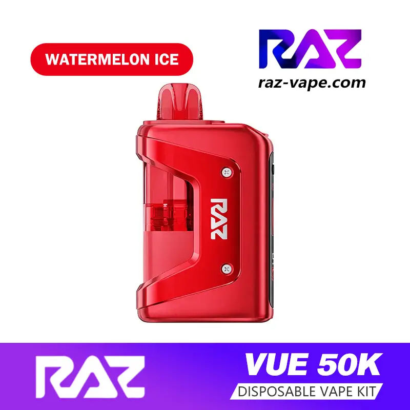 RAZ Watermelon Ice flavor — available on VUE 50K, DC25000, TN9000 and RYL Classic 35K