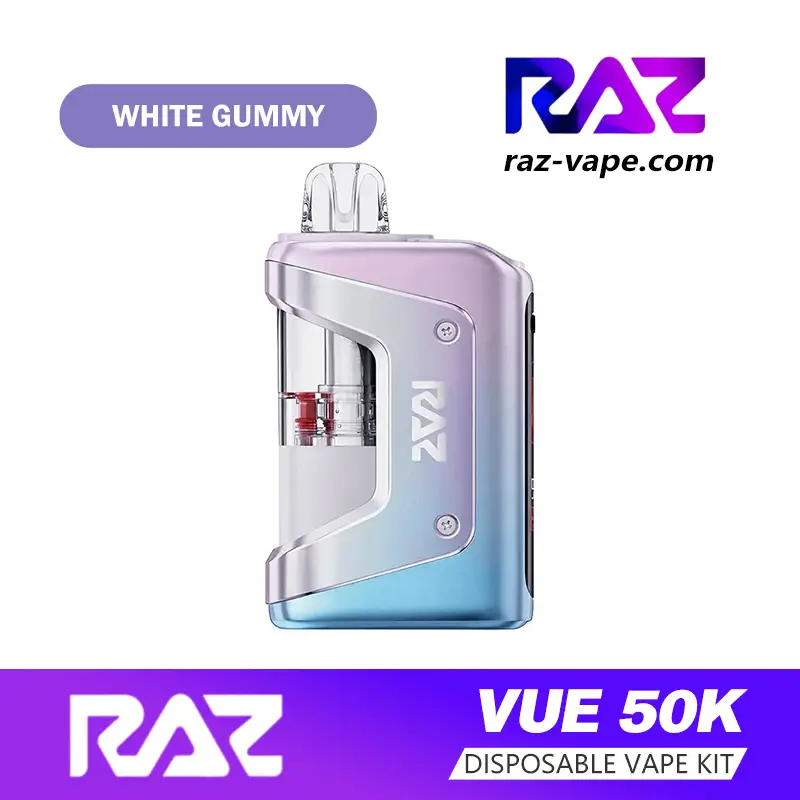 RAZ White Gummy — VUE 50K kit disposable vape