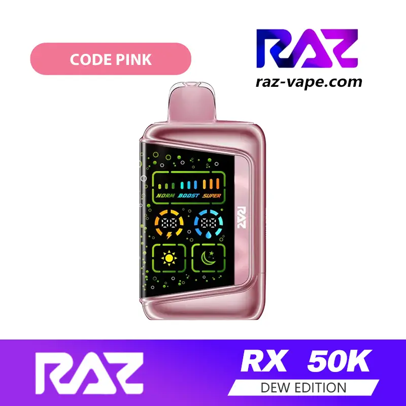 RAZ Code Pink — RX 50K Code series disposable vape