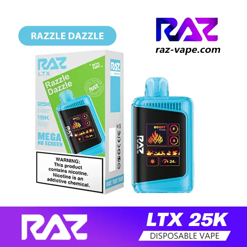 RAZ Razzle Dazzle flavor — DC25000 / LTX 25K disposable vape