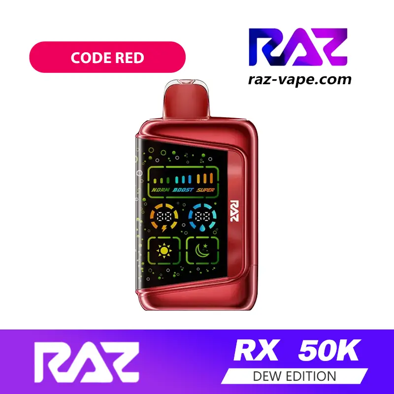 RAZ Code Red — RX 50K Code series disposable vape