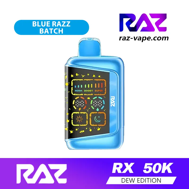 RAZ Blue Razz Batch — RX 50K Batch Edition disposable vape