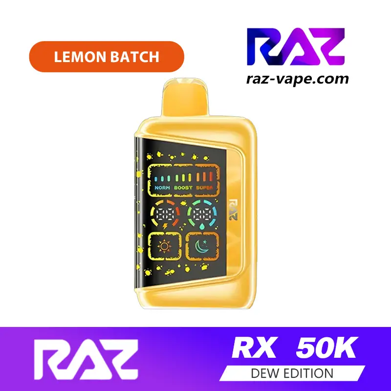 RAZ Lemon Batch — RX 50K Batch Edition disposable vape