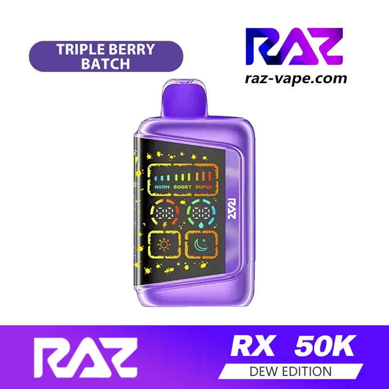 RAZ Triple Berry Batch — RX 50K Batch Edition disposable vape